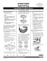 Oki C9300 Series Installation Instructions preview