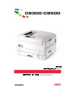 Oki C9300 Series Manual preview