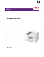 Oki C9800hdn Configuration Manual preview
