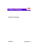 Oki C9850hdn Manual De L'Utilisateur preview