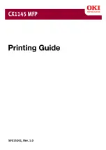 Oki CX 1145 MFP Printing Manual предпросмотр