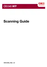 Preview for 1 page of Oki CX 1145 MFP Scanning Manual