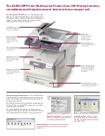 Preview for 3 page of Oki CX2032 MFP Specifications