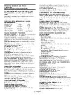 Oki CX3535MFP Material Safety Data Sheet preview