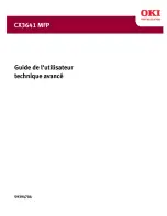 Oki CX3641 MFP Manual De L'Utilisateur preview