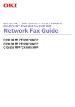 Oki CX4545 MFP Fax Manual предпросмотр