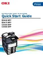 Oki CX4545 MFP Quick Start Manual предпросмотр