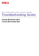 Oki CX4545 MFP Troubleshooting Manual предпросмотр