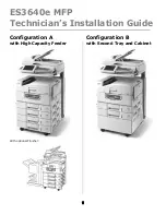 Oki ES3640eMFP Installation Manual preview