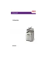 Oki ES3640eMFP Printing Manual preview