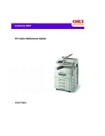 Предварительный просмотр 1 страницы Oki ES3640eMFP Reference Manual