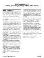 Preview for 1 page of Oki ES3640eMFP Safety Information Manual