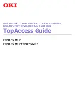 Oki ES9455 Software Setup Manual preview