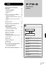 Предварительный просмотр 146 страницы Oki IP-7700-26 Quick Reference Manual