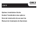 Oki LD610 T Options Manual preview