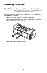 Preview for 42 page of Oki LP470b User Manual