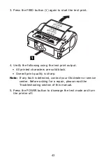 Preview for 43 page of Oki LP470b User Manual