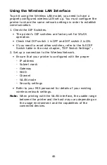 Preview for 46 page of Oki LP470b User Manual