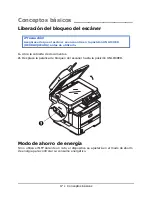 Предварительный просмотр 17 страницы Oki MB460MFP Guía Del Usuario