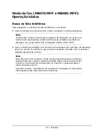 Preview for 99 page of Oki MB460MFP Manual Do Usuário