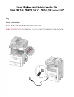 Oki MB780 Fuser Unit Replacing предпросмотр