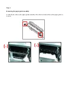 Предварительный просмотр 4 страницы Oki MB780 Fuser Unit Replacing