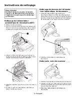 Preview for 2 page of Oki MC360 MFP Cleaning Instructions