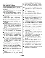 Preview for 3 page of Oki MC360 MFP Safety And Warranty Manual