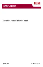 Oki MC361MFP Manual De L’Utilisateur De Base предпросмотр