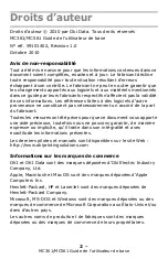 Preview for 2 page of Oki MC361MFP Manual De L’Utilisateur De Base