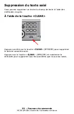 Preview for 33 page of Oki MC361MFP Manual De L’Utilisateur De Base