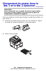 Preview for 42 page of Oki MC361MFP Manual De L’Utilisateur De Base