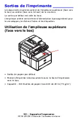 Preview for 53 page of Oki MC361MFP Manual De L’Utilisateur De Base