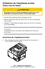 Preview for 54 page of Oki MC361MFP Manual De L’Utilisateur De Base