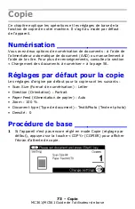 Preview for 73 page of Oki MC361MFP Manual De L’Utilisateur De Base