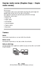 Preview for 81 page of Oki MC361MFP Manual De L’Utilisateur De Base