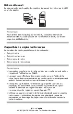 Preview for 82 page of Oki MC361MFP Manual De L’Utilisateur De Base