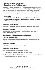 Preview for 104 page of Oki MC361MFP Manual De L’Utilisateur De Base