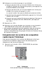 Preview for 110 page of Oki MC361MFP Manual De L’Utilisateur De Base