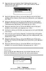 Preview for 111 page of Oki MC361MFP Manual De L’Utilisateur De Base