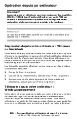 Preview for 158 page of Oki MC361MFP Manual De L’Utilisateur De Base