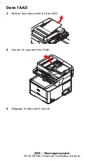 Preview for 203 page of Oki MC361MFP Manual De L’Utilisateur De Base