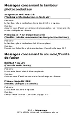 Preview for 210 page of Oki MC361MFP Manual De L’Utilisateur De Base