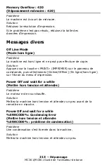 Preview for 213 page of Oki MC361MFP Manual De L’Utilisateur De Base