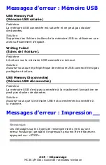 Preview for 214 page of Oki MC361MFP Manual De L’Utilisateur De Base