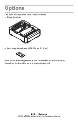 Preview for 215 page of Oki MC361MFP Manual De L’Utilisateur De Base