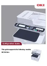 Preview for 1 page of Oki MC363DN Configuration Manual