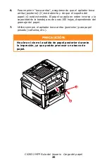 Preview for 25 page of Oki MC560 MFP CX2032 Guía Del Usuario