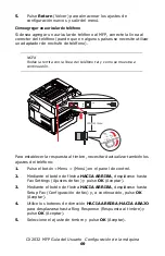 Preview for 69 page of Oki MC560 MFP CX2032 Guía Del Usuario