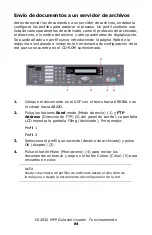 Preview for 84 page of Oki MC560 MFP CX2032 Guía Del Usuario